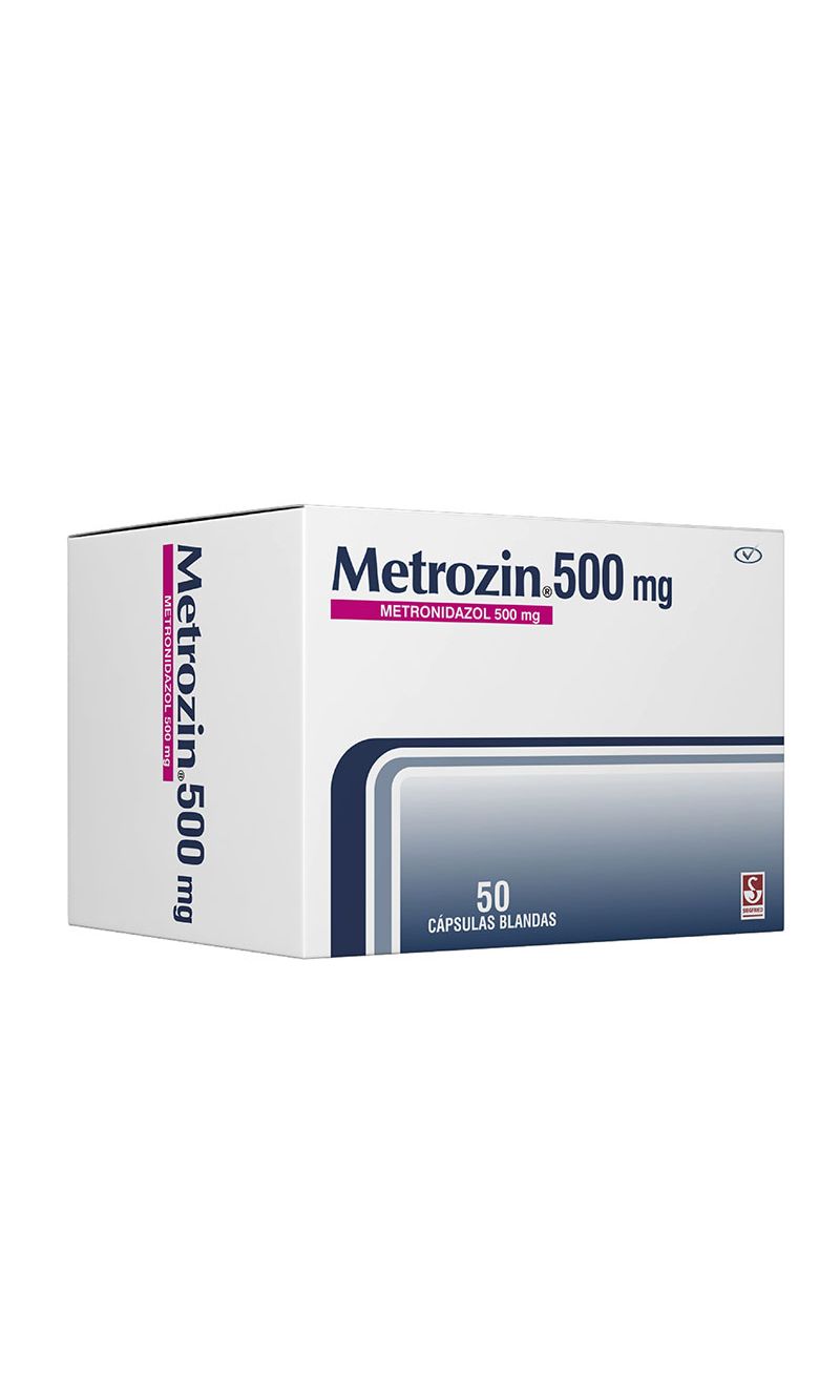 METROZIN-500-MG-50-CAPSULAS