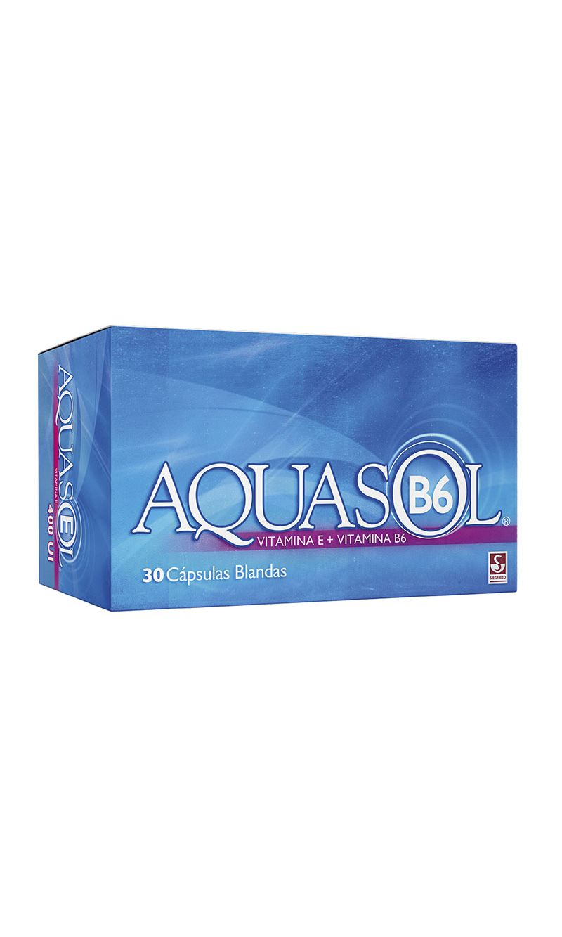 AQUASOL-B6-30-CAPSULAS