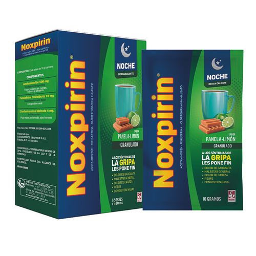 Noxpirin F Noche Adulto 6 Sobres