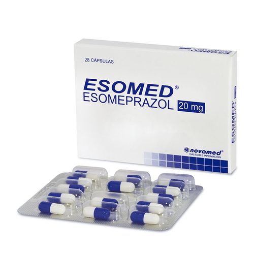 ESOMED 20 MG 28 CAPSULAS