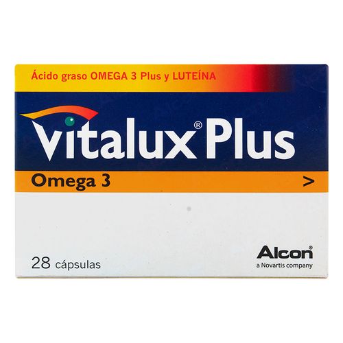 Vitalux Plus Omega 3 28 Capsulas