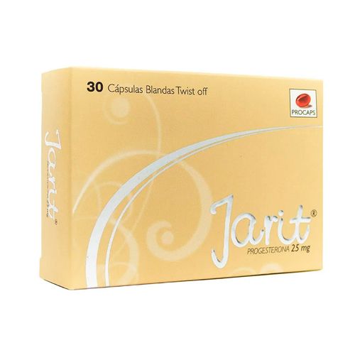 Jarit 25 Mg 30 Capsulas Blanda