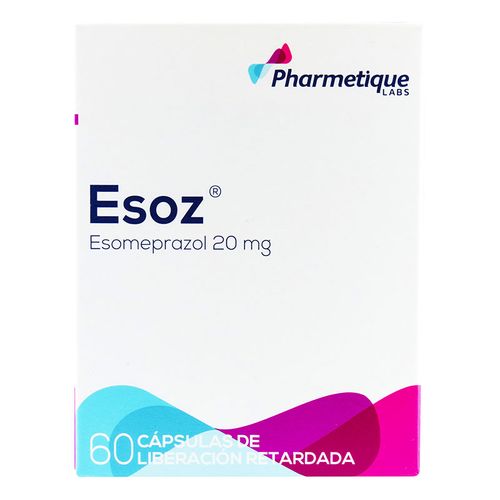 ESOZ 20 MG 60 CAPSULAS