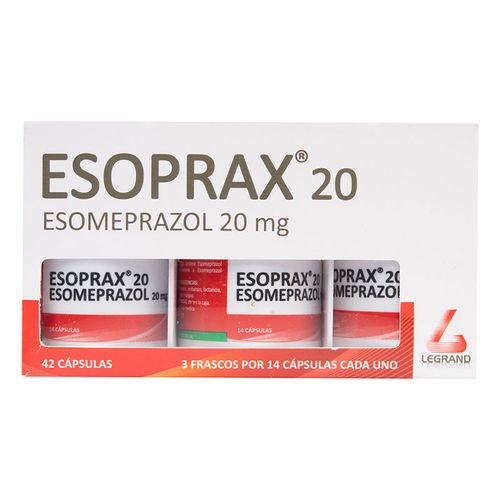 ESOPRAX 20 MG 14 CAPSULAS 3 FRASCOS