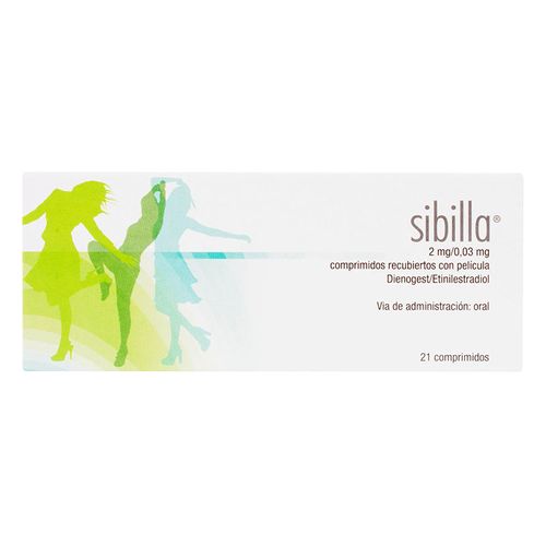 Sibilla 2 Mg 21 Tabletas