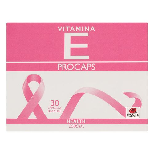 Vitamina E Helth 1000 Ui Caja 30 Capsulas Pc