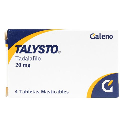 TALYSTO 20 MG 4 TABLETAS LS