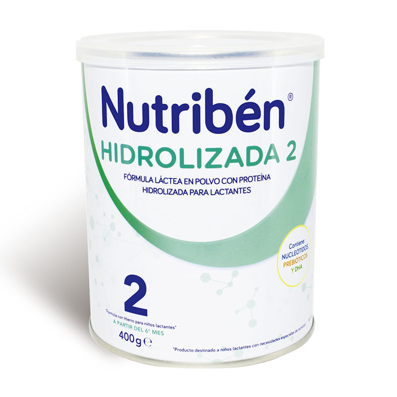 Nutriben Hidrolizada 2 1 Bote 400 G Sabor Neutro