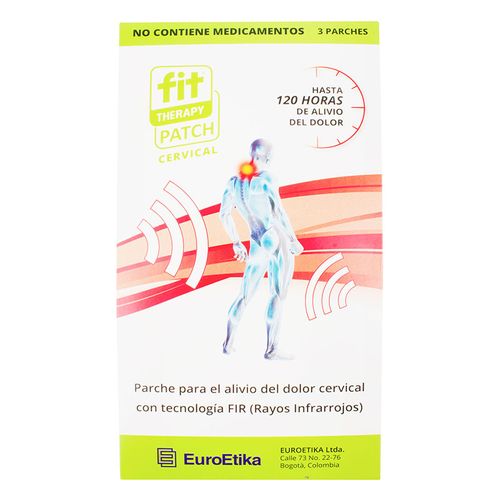 Parche Fit Therapy Cervical 3 Unidades