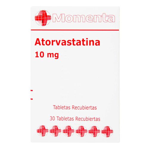 Atorvastatina 10 Mg 30 Tab Momenta