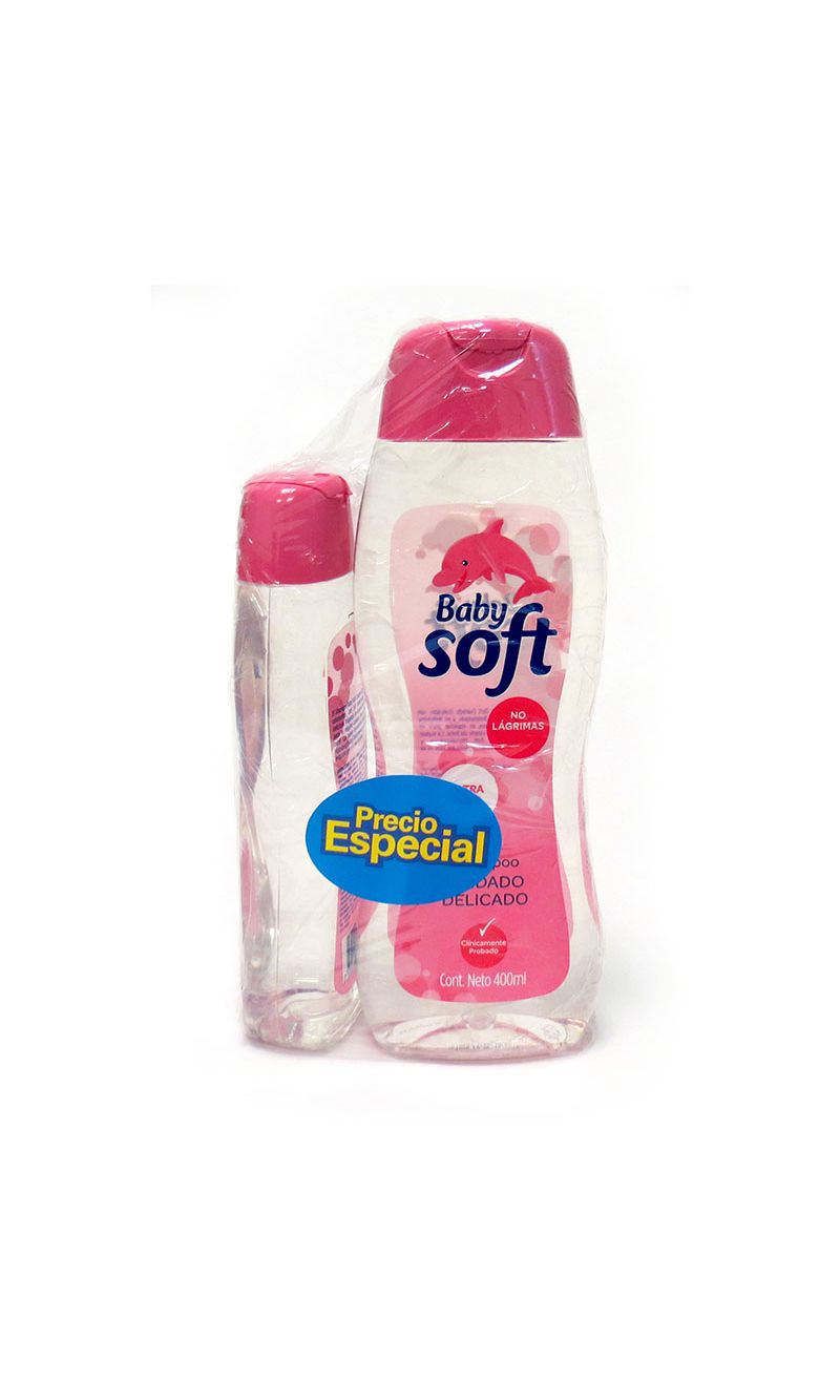 CHAMPU-BABY-SOFT-CUIDADO-DELICADO-400-ML-200-ML