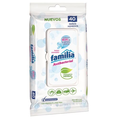 Papel Higiénico Húmedo Kids Aloe Vera 40 Unidades