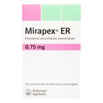 MIRAPEX-ER-0.75-MG-10-TABLETAS