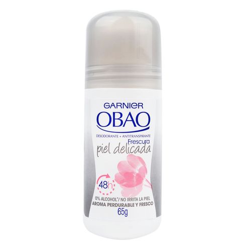 Desodorante Obao Rollon Piel Delicada 65 Gr Mujer