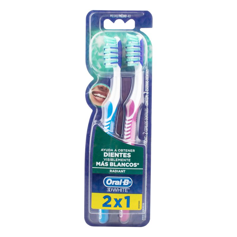 Cepillo de Dientes Oral-B Advanced Control-Bac Suave 40 Blíster 3un 