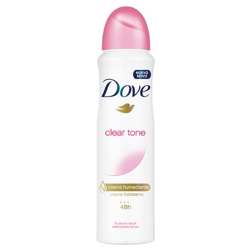 Desodorante Dove Spray Clear Tone 150 Ml Mujer