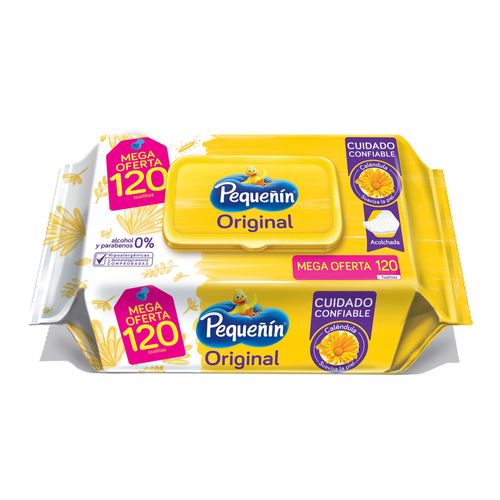 Toallas Humedas Pequeñin Original Y/O Karite Oferta 120 Unidades