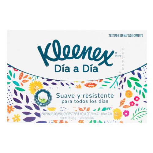Pañuelos Kleenex Clasico 50 Uds