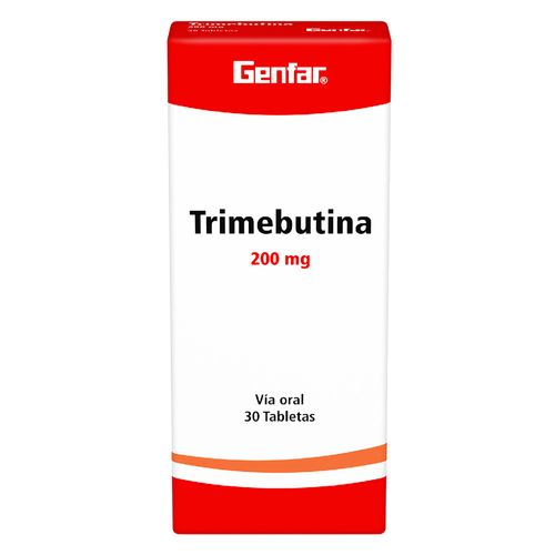Trimebutina 200 Mg 30 Tabletas Gf