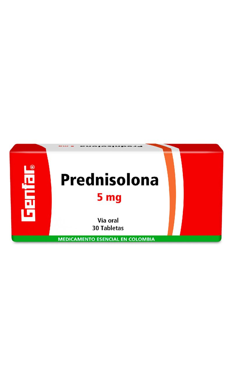 PREDNISOLONA-5-MG-30-TABLETAS-GF