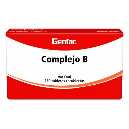 Complejo B 250 Tabletas Gf