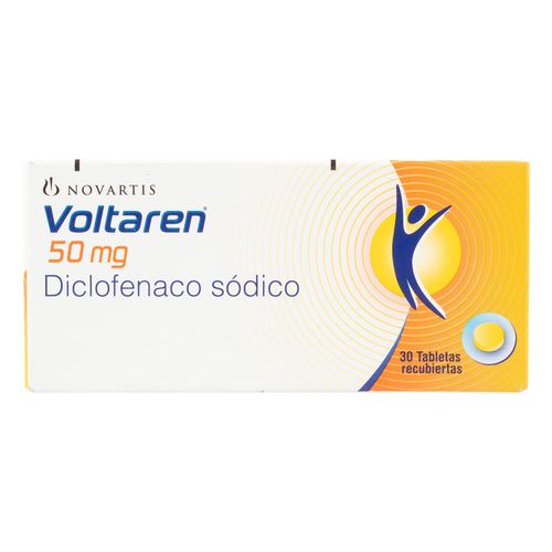 Voltaren 50 Mg 3 Blister 10 Grageas