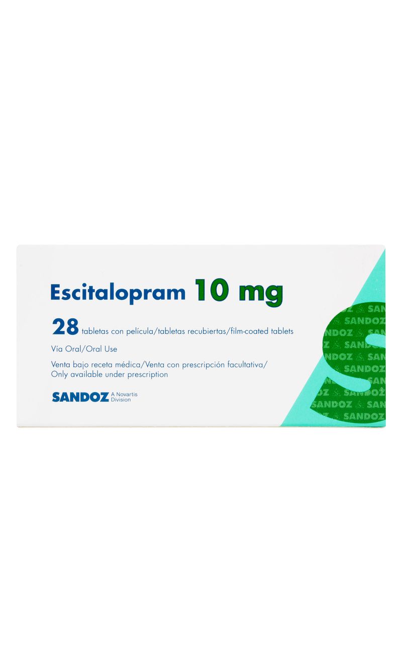 ESCITALOPRAM-10-MG-28-TABLETAS-SZ
