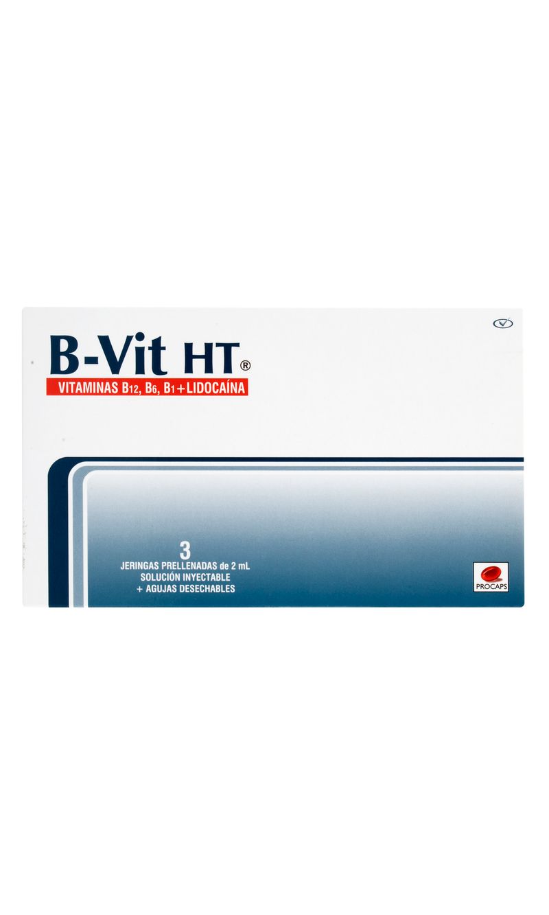 B-VIT HT 3 JERINGAS PRELLENADAS.