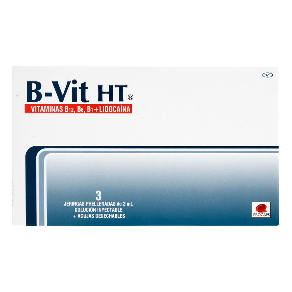 B-VIT HT 3 JERINGAS PRELLENADAS.