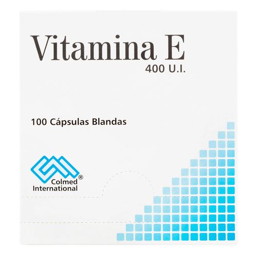 Vitamina E 400 U I 100 Capsulas Colmed