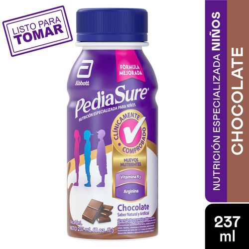 Pediasure Liquido Chocolate Botella 237 Ml
