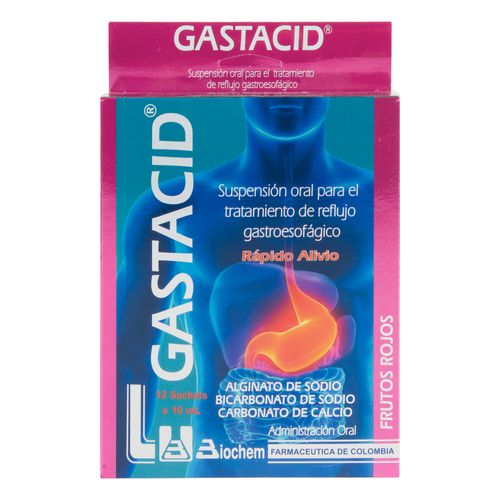 Gastacid Frutos Rojos 12 Sobres