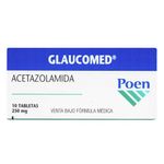 GLAUCOMED-250-MG-10-TABLETAS