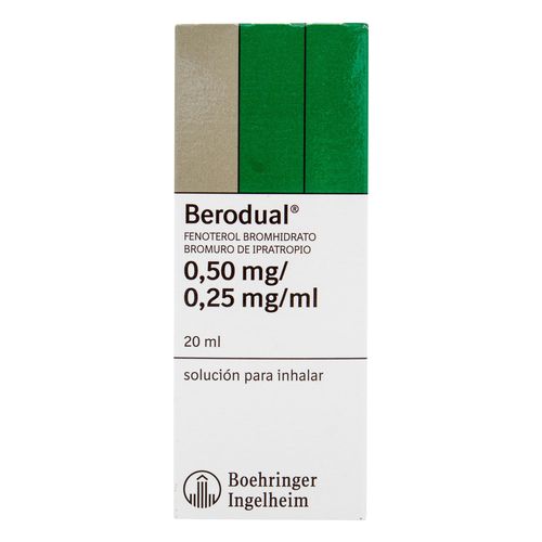 Berodual Solucion Para Inhalar 20 Ml