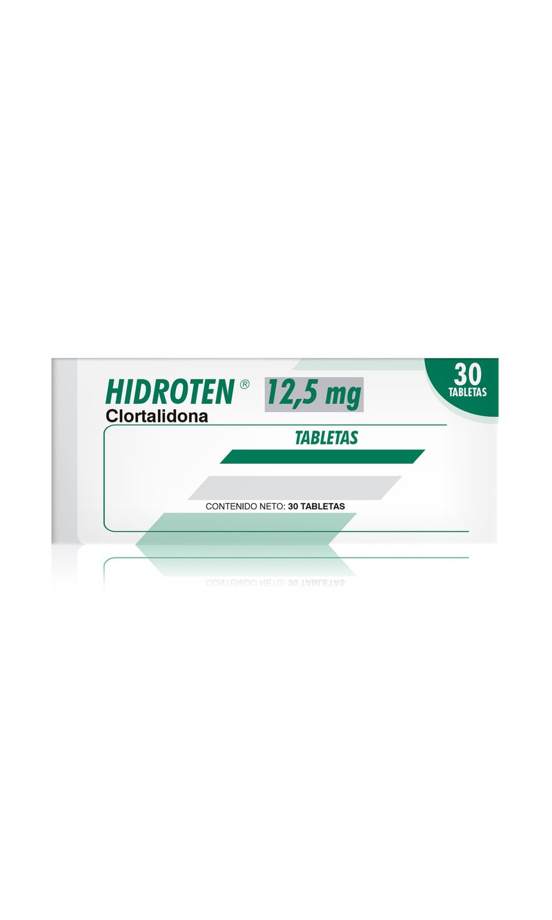 HIDROTEN-12.5-MG-30-TABLETAS