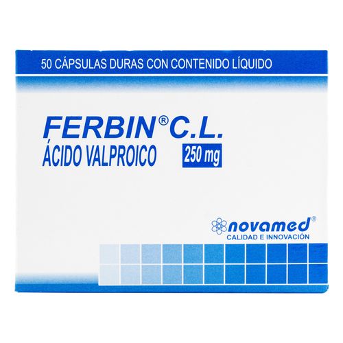 Ferbin Cl 250 Mg 50 Capsulas