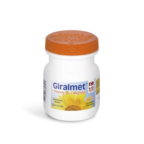 Giralmet Vitamina D 1000 Ui 30 Tbs