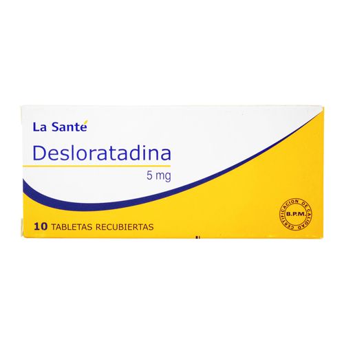 Desloratadina 5 Mg 10 Tabletas Ls