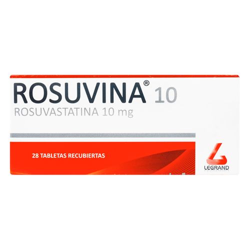 Rosuvina 10 Mg 28 Tabletas