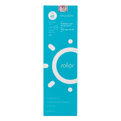 Bloqueador Sol-Or Emulsion 120 Ml