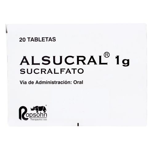 Alsucral 1 Gr 20 Tabletas