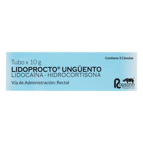 Lidoprocto Unguento 10 Gr