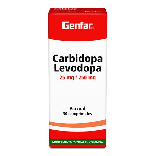 Levodopa+Carbidopa 30 Tabletas W