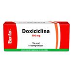 DOXICICLINA-100-MG-10-TABLETAS-W
