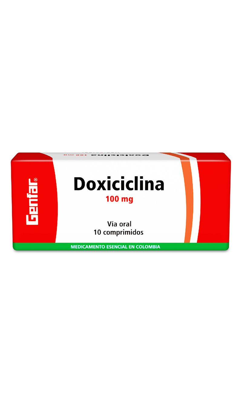 DOXICICLINA-100-MG-10-TABLETAS-W
