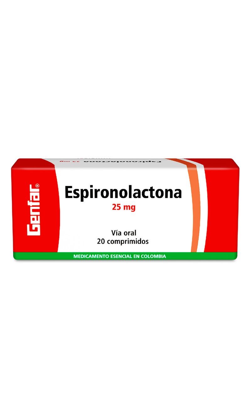 ESPIRONOLACTONA-25-MG-20-TABLETAS-W