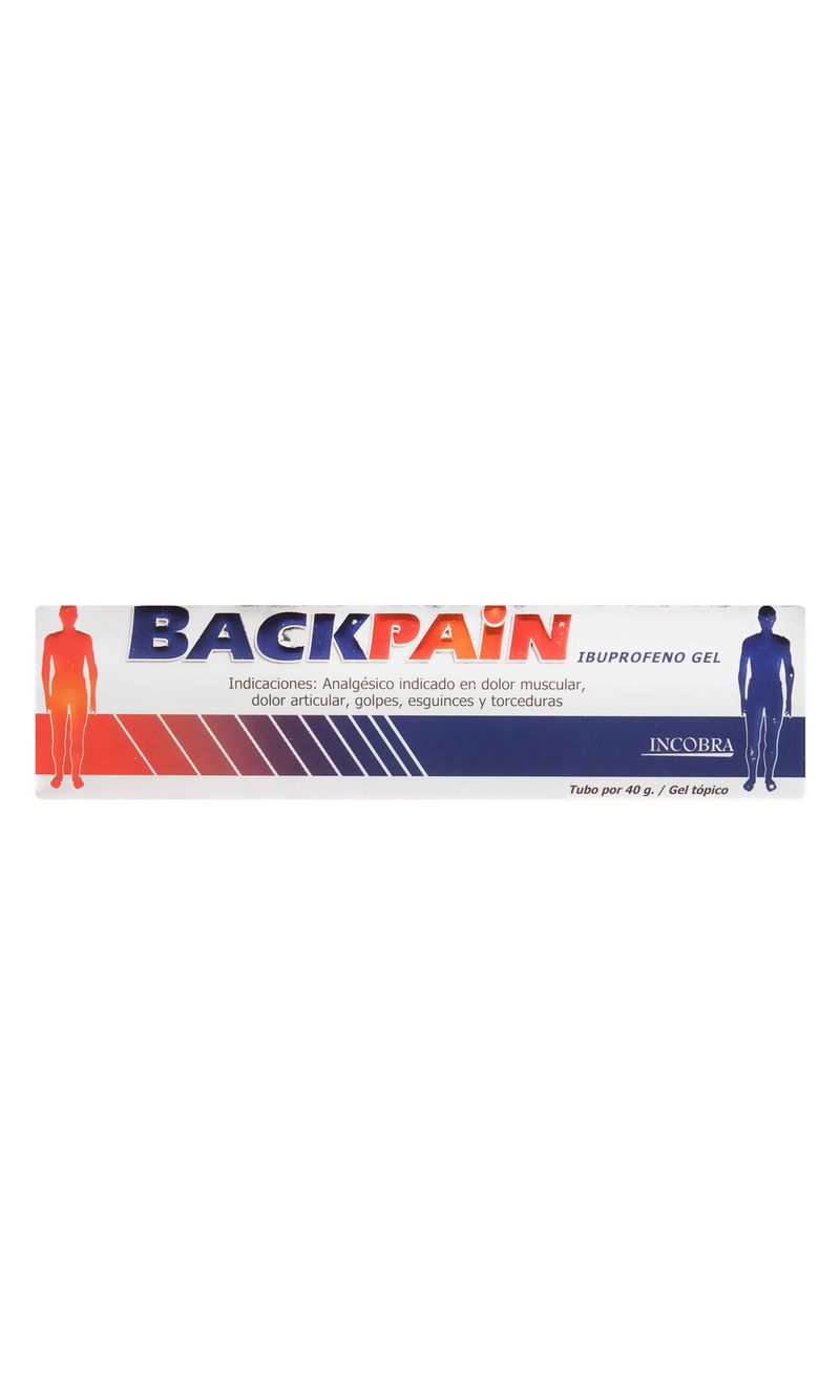 BACKPAIN-IBUPROFENO-GEL-40-GR