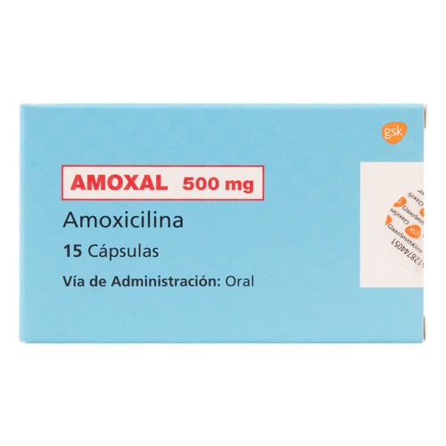 Amoxal 500 Mg 15 Capsulas