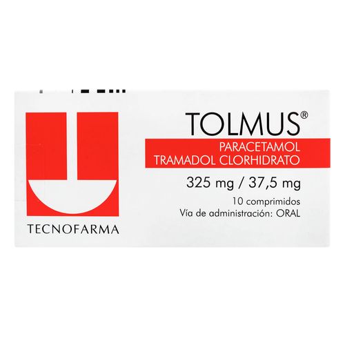 Tolmus 325Mg/37.5 Mg 10 Comprimidos
