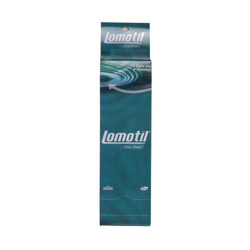 LOMOTIL 2.5 MG 12 CAJAS X 4 TABLETAS